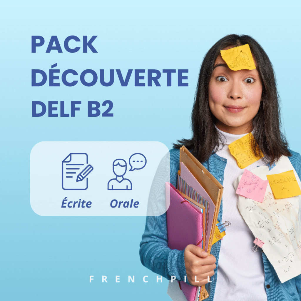 image de couverture du pack découverte DELF B2 de FRENCHPILL